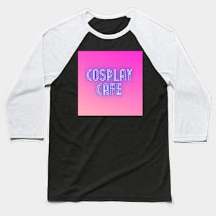 Cosplay Cafe logo (pink) Baseball T-Shirt